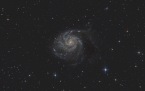 2020-04-24: Špirálová galaxia M101 - Veterník. Foto: J. Mäsiar, M. Harman 2020-04-24: Špirálová galaxia M101 - Veterník. Foto: J. Mäsiar, M. Harman